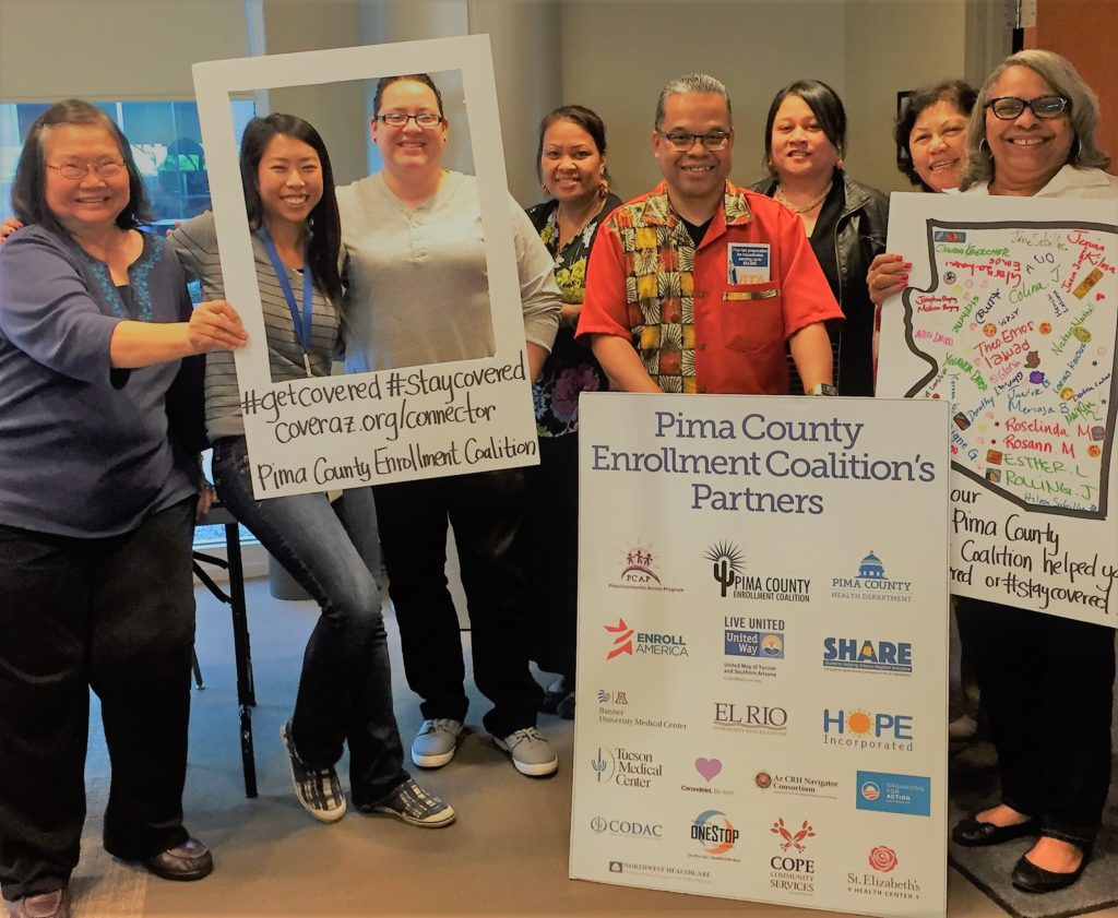 Pima County Enrollment Coalition Partners (PCECP) 2017 ACA Enrollment